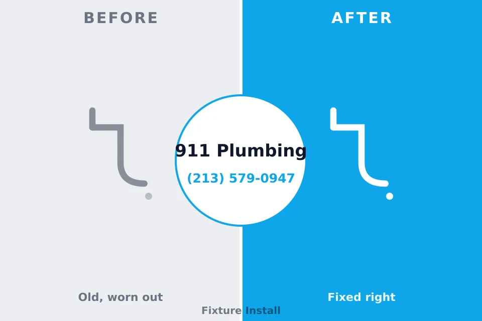 Before and after: plumbing repair Virginia Gardens, FL